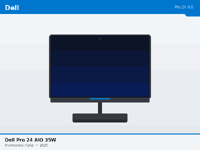 Dell Pro 24 AiO 35W