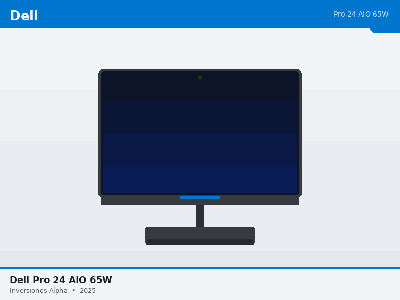 Dell Pro 24 AiO 65W